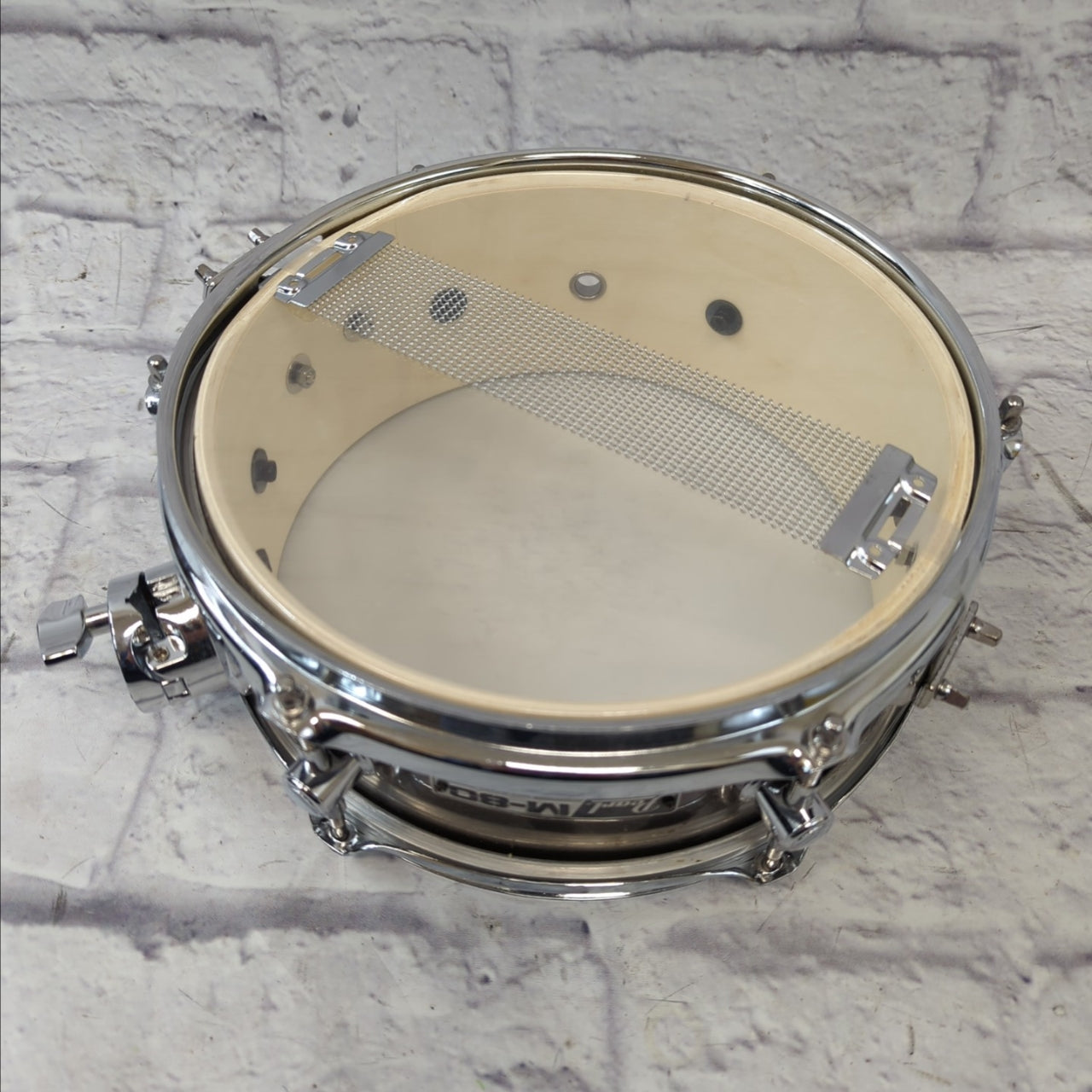 Pearl M80 Brushed Pewter Popcorn Snare