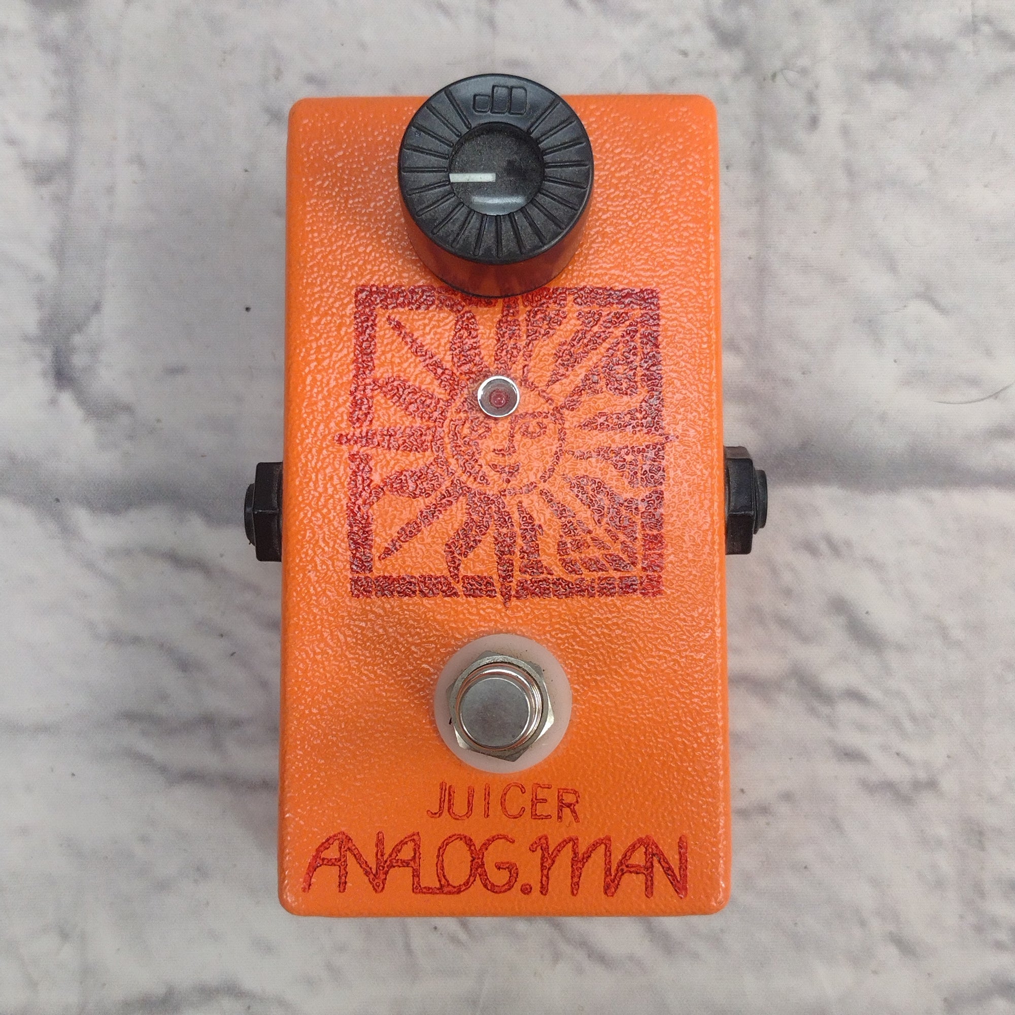 orange compressor pedal Analogman Juicer Compressor Pedal