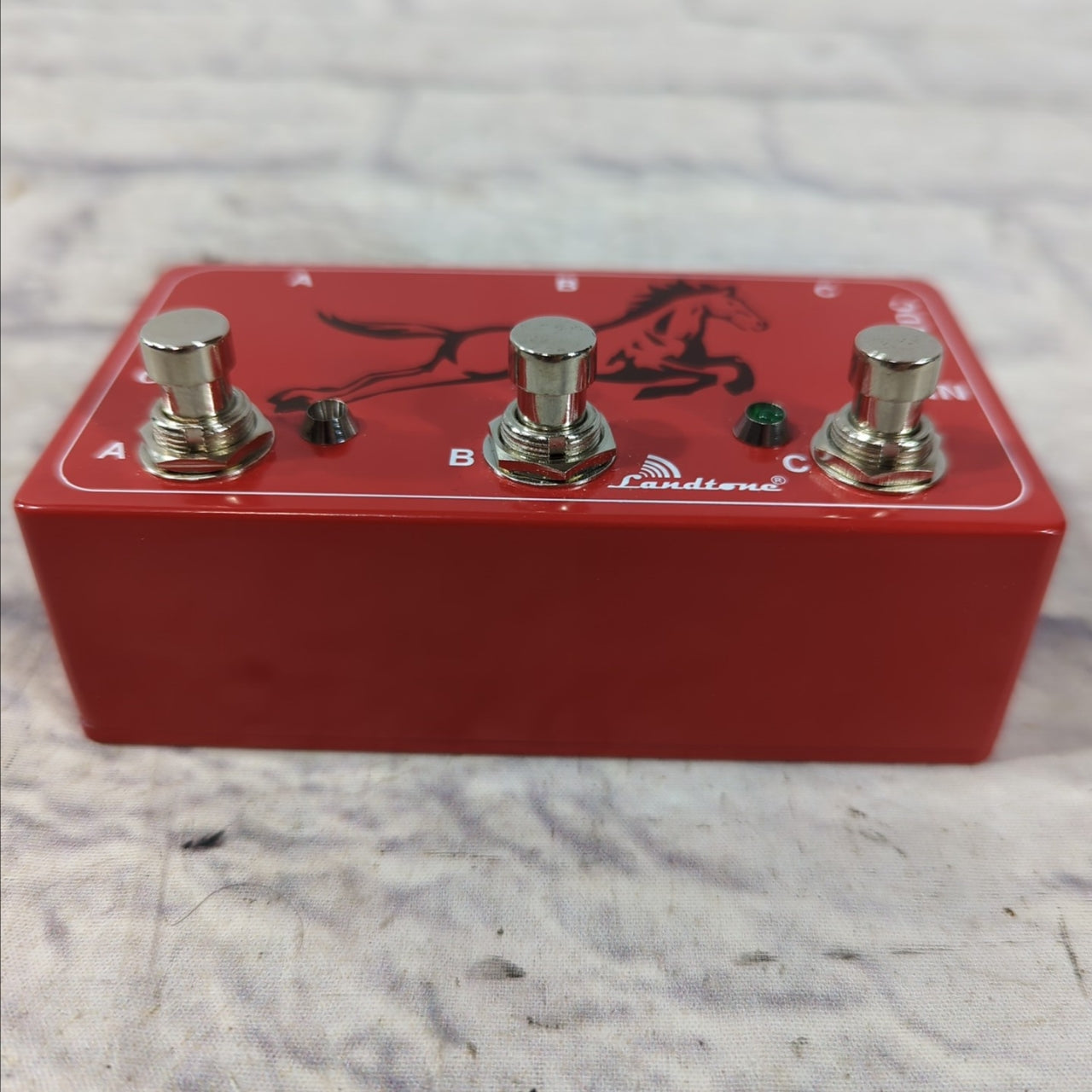 Landtone 3 Pedal Looper - Red