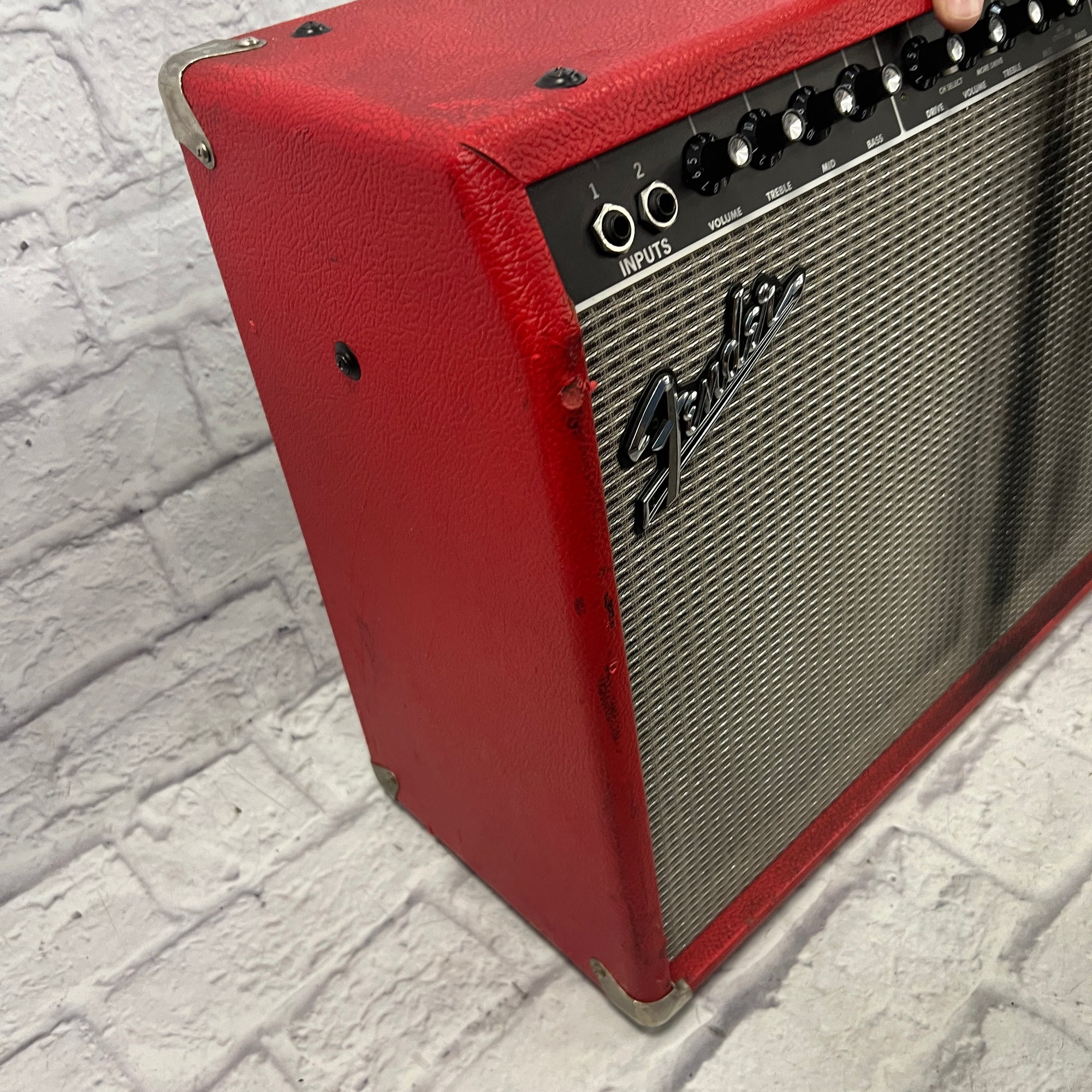 Fender FM212R 2x12 Red Guitar Combo Amp - Evolution Music