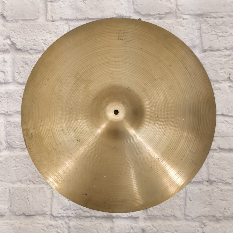 Vintage Late 60s Zildjian 21in Ride Cymbal