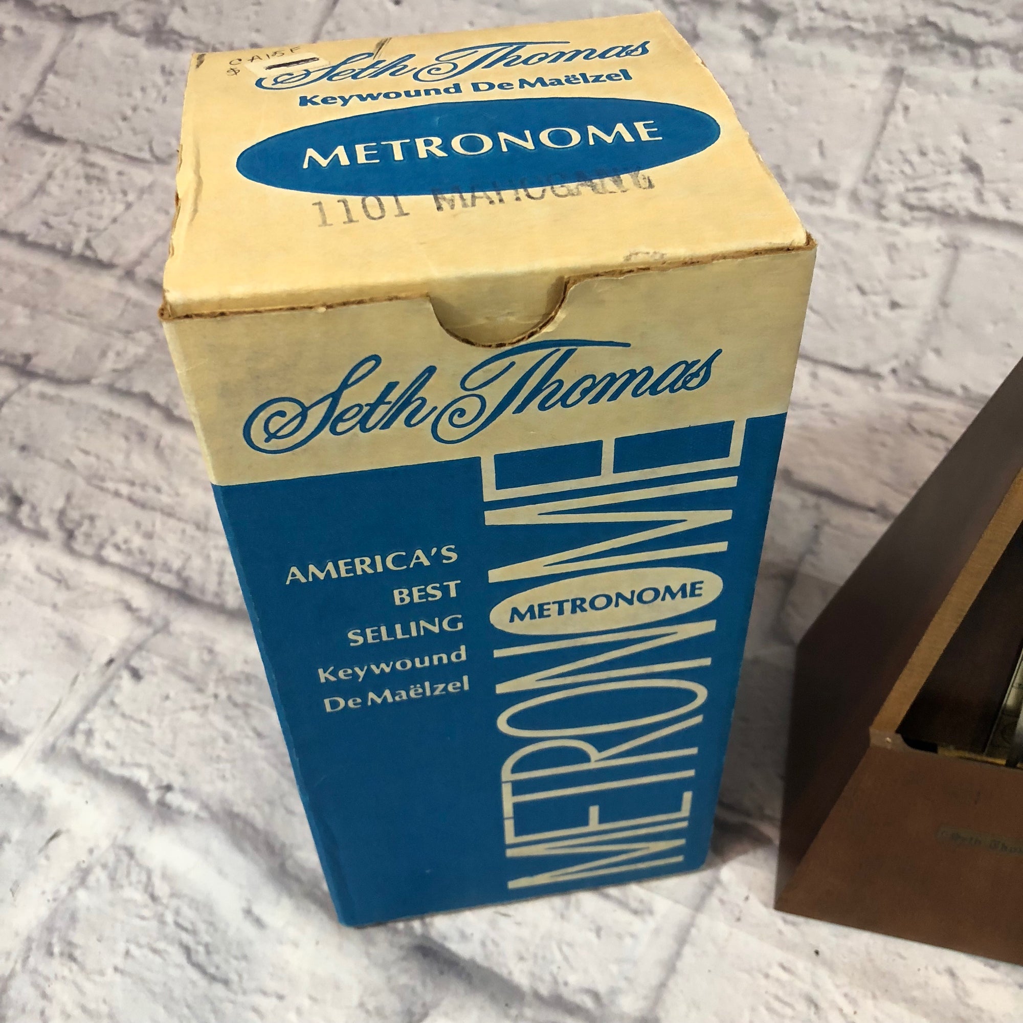 Seth Thomas E873-007 Vintage Metronome with Box