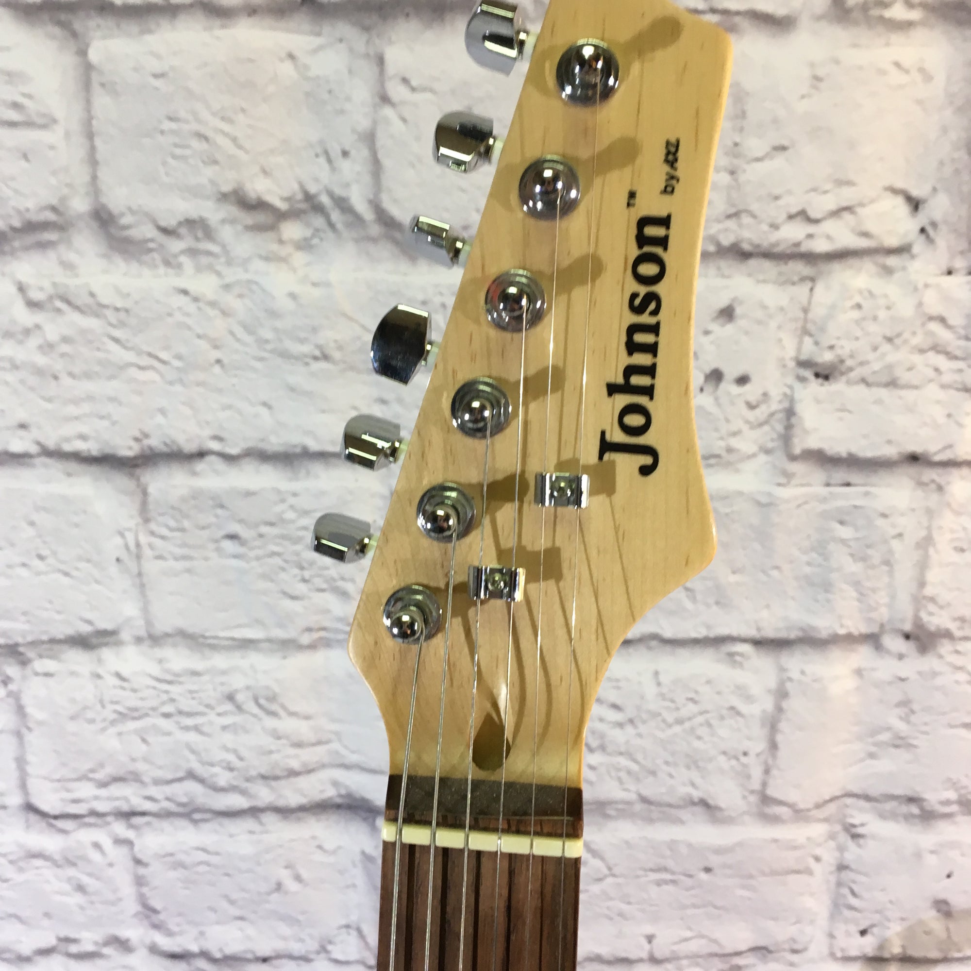 Johnson S Style Electric Guitar - Black