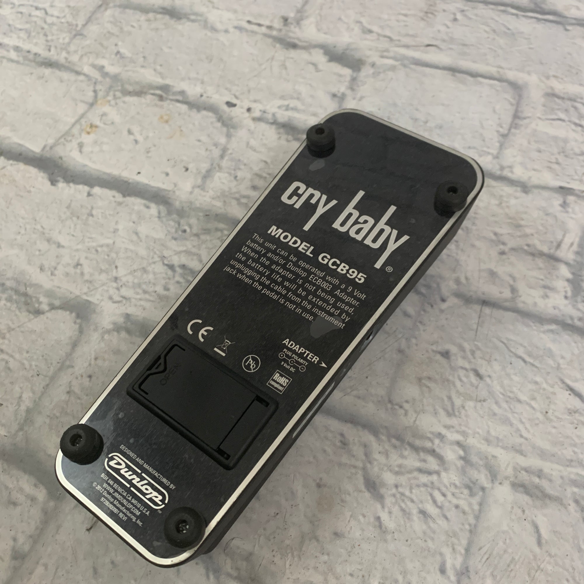Dunlop GCB95 Crybaby Wah Pedal