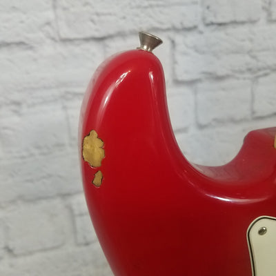 Fender Late 80's Red Stratocaster-Made in Japan