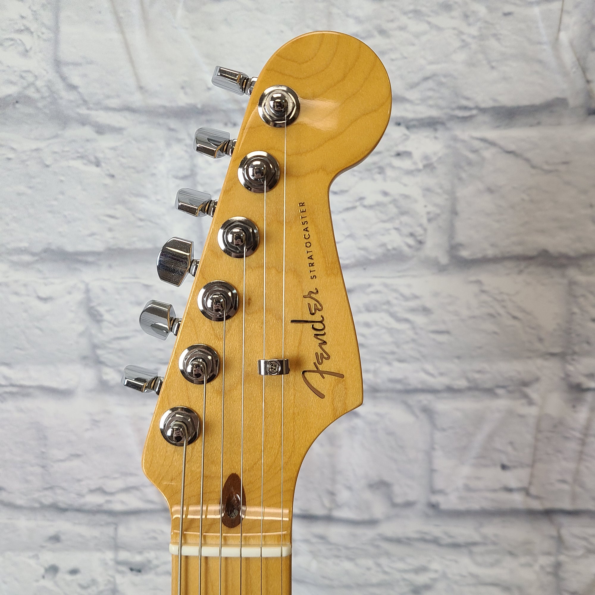 Fender American Ultra Stratocaster MN TXT - Texas Tea with Maple Fingerboard