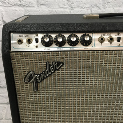 1976 Fender Twin Reverb "Silverface" Combo Amp w/ Original Cover
