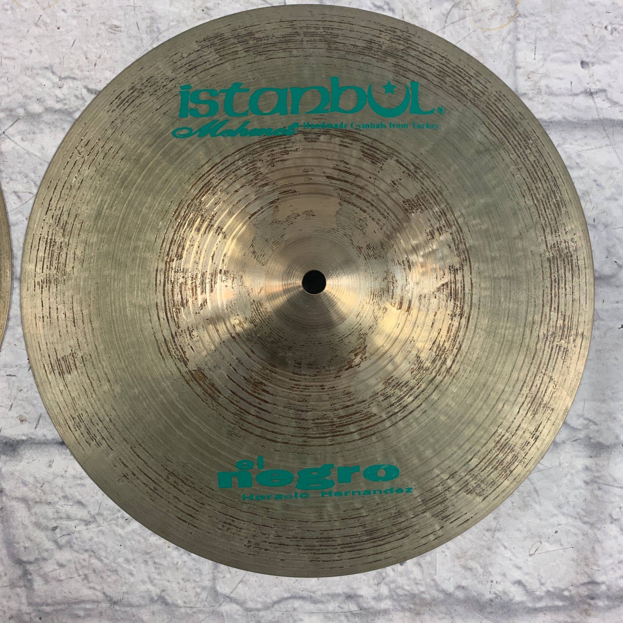 Istanbul Mehmet Horatio Herndandez El Negro 13 Hi Hat Cymbal Pair Hi Hats