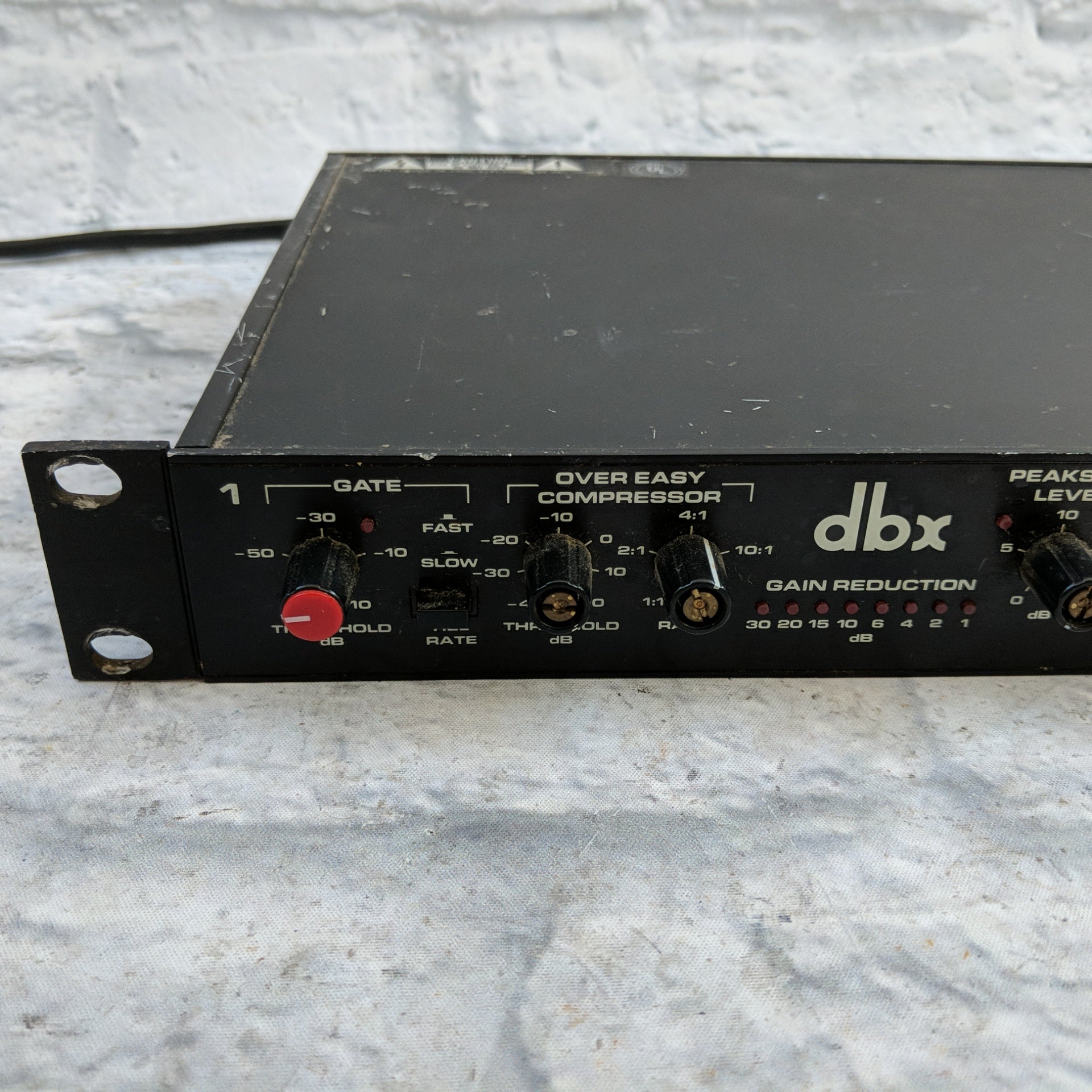 DBX 166 Compressor Gate Rack Unit