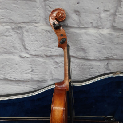 Vintage Lignatone Antonius Stradivarius Cremonensis  3/4 Violin (Czechoslovakia)