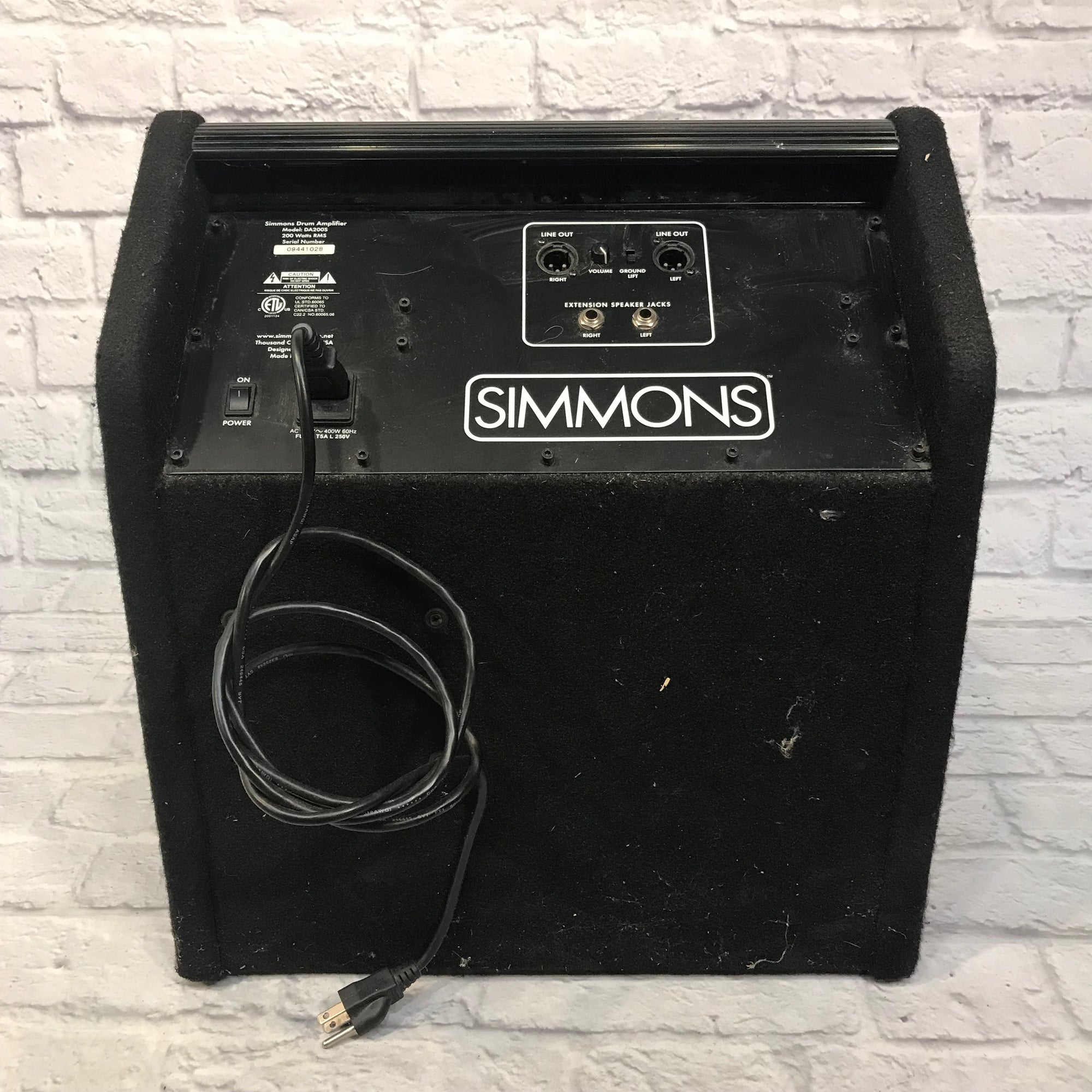 Simmons DA200s Drum Amp