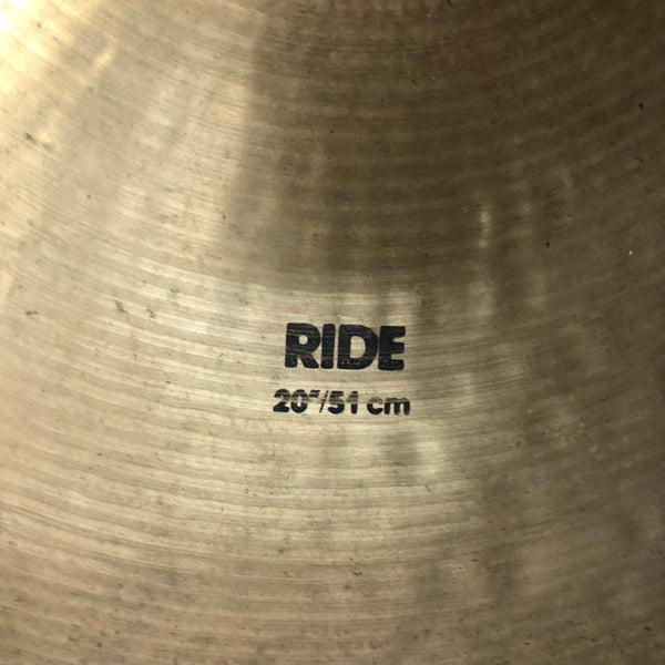 Zildjian 20 K Ride Cymbal with Rivet Holes - Evolution Music