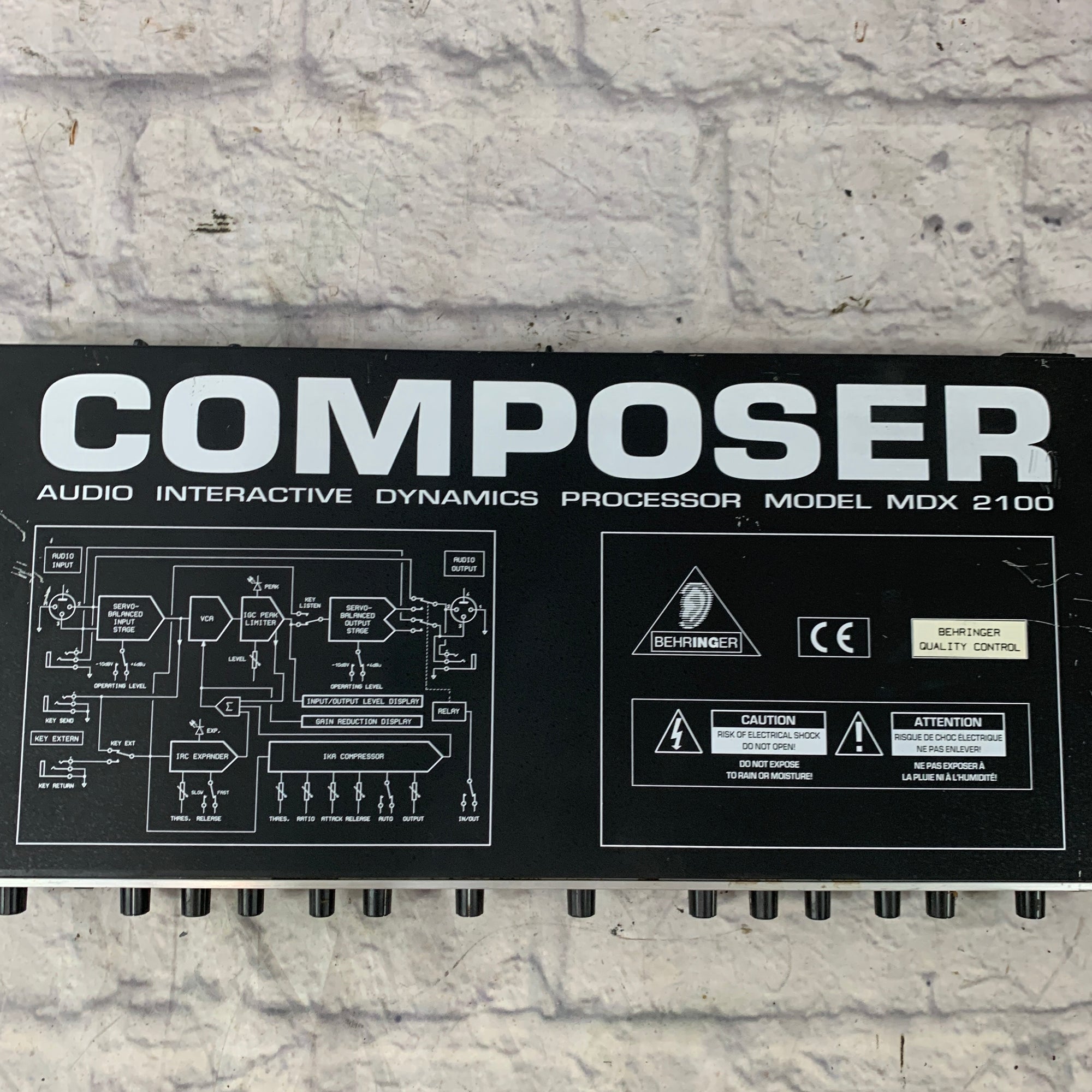 Behringer Composer MDX2100 Dynamics Processor