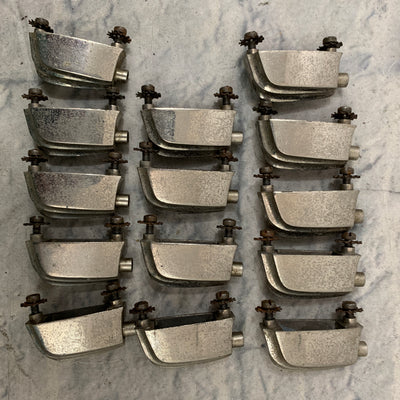 Vintage Slingerland Radio King Nickel Lugs Set of 14