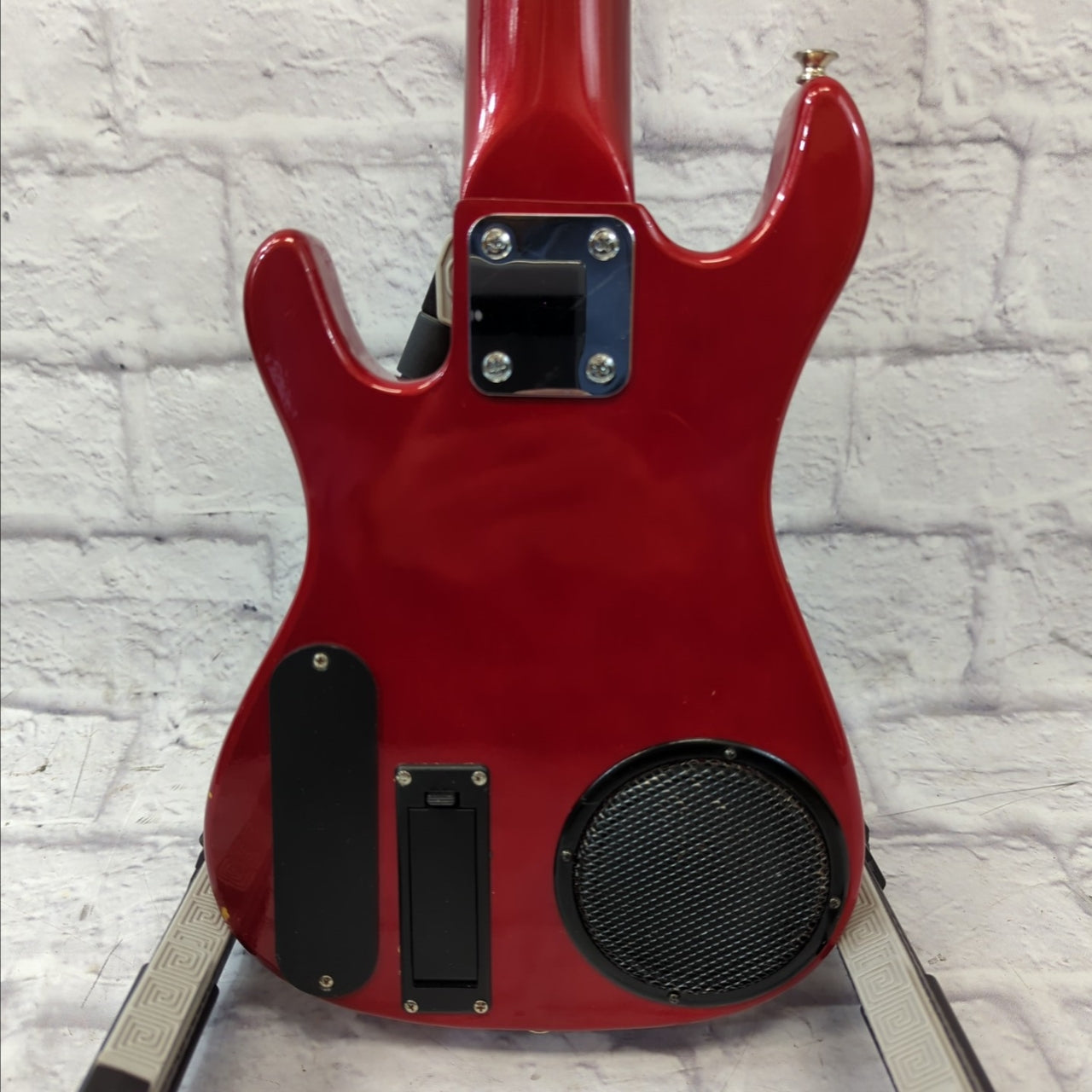 Synsonics 7010S 1980s Red Travel Guitar