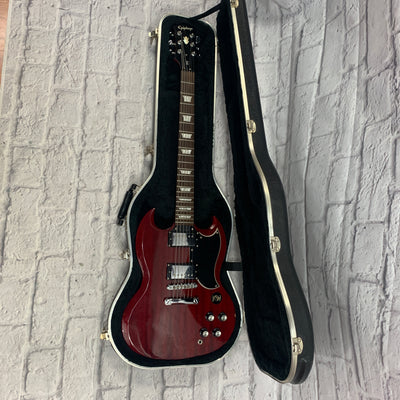 Epiphone G400 SG with SKB Case