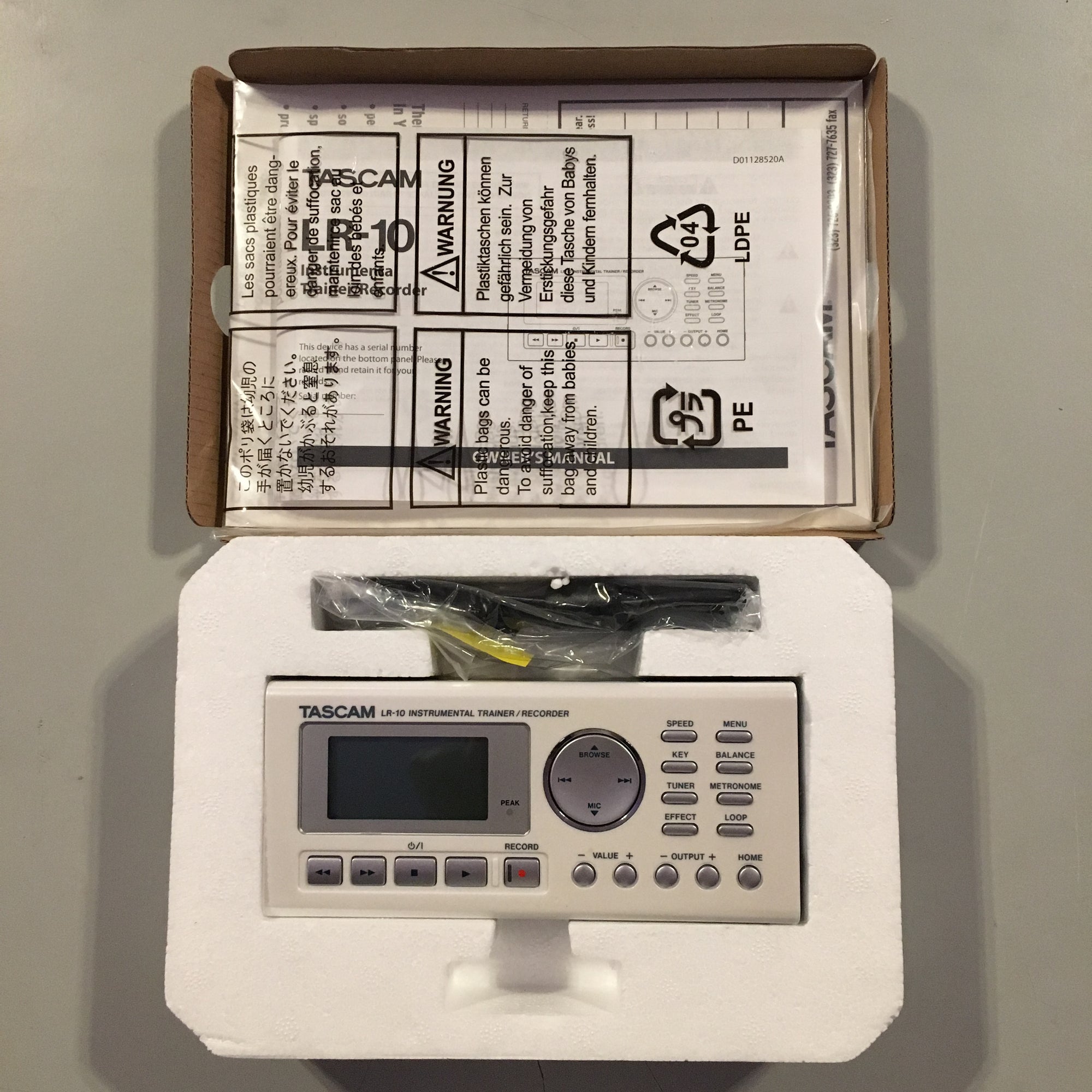 Tascam LR-10 All-In-One Trainer
