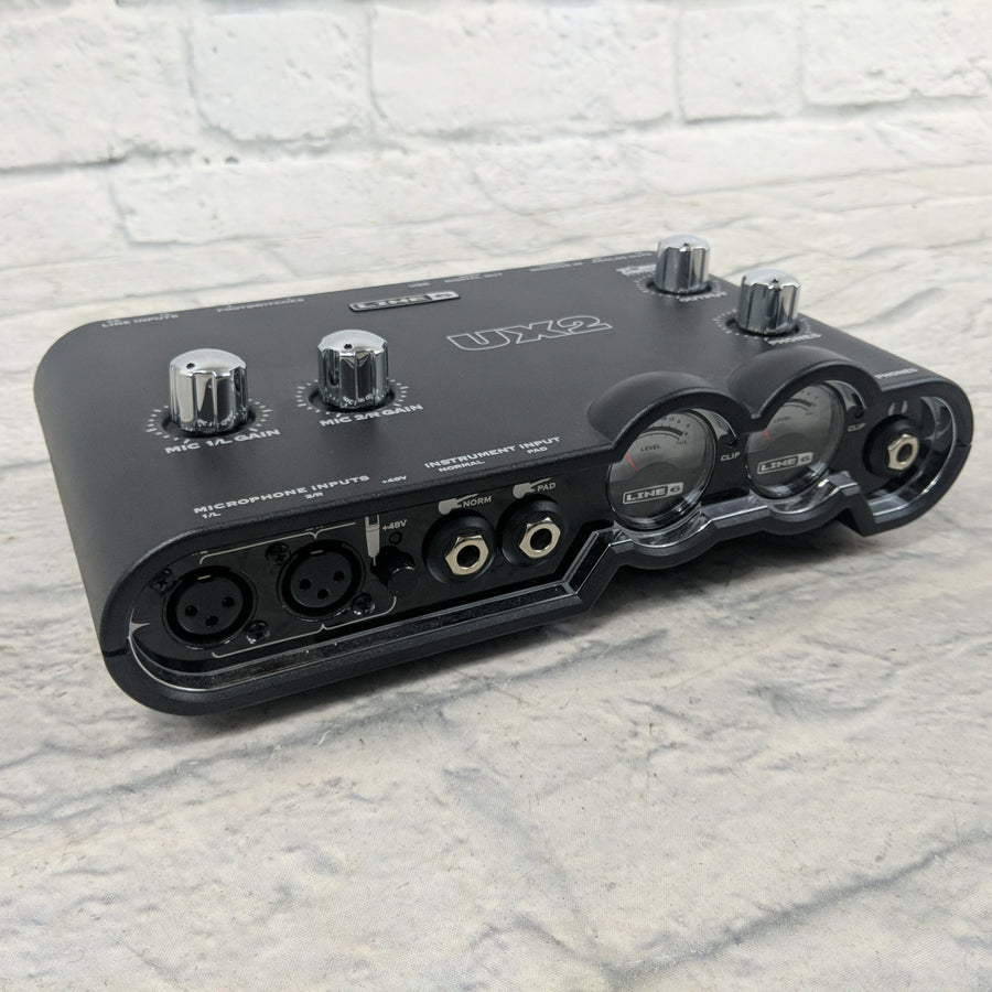 Line 6 Pod Studio UX2 Interface