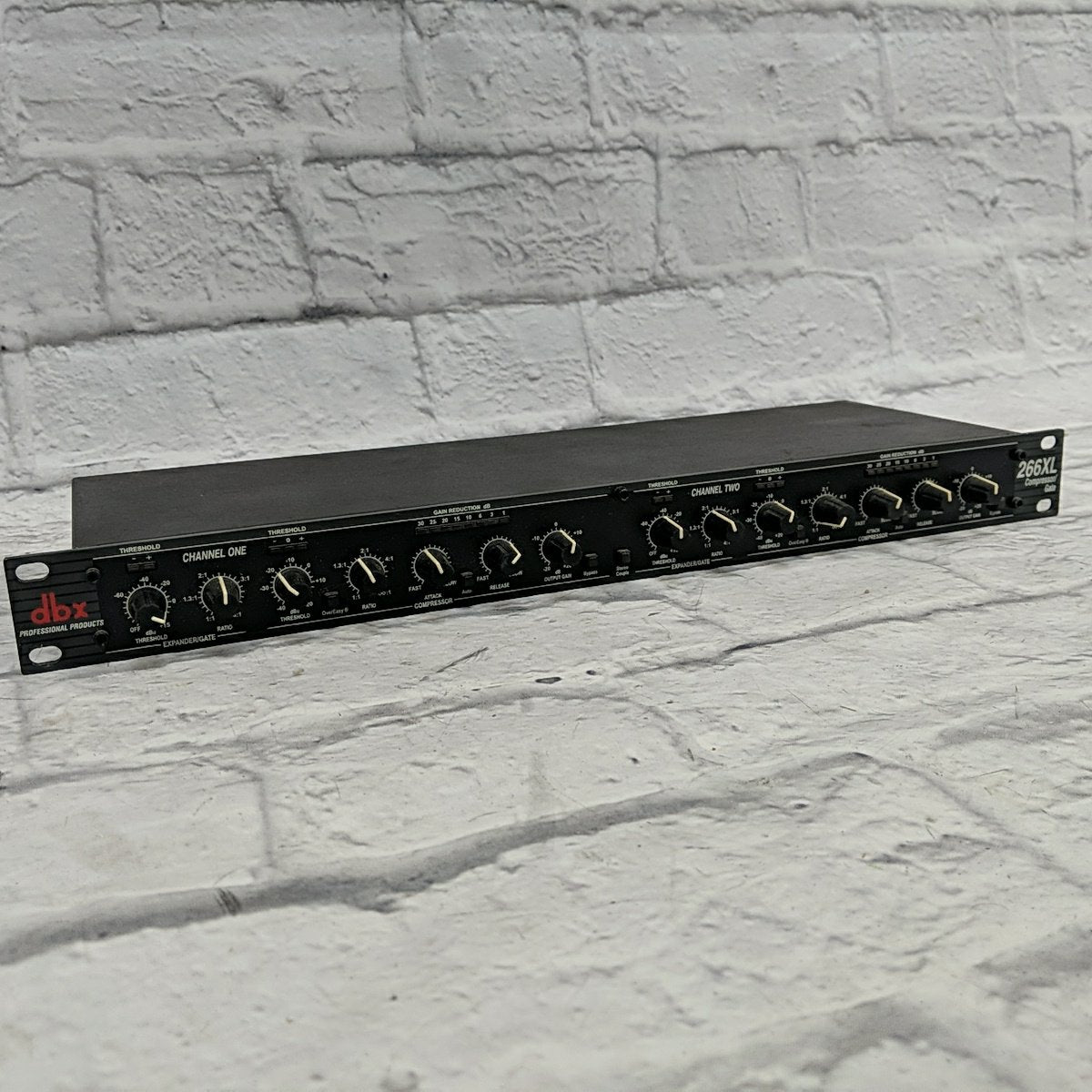 DBX 266XL Rack Compressor Gate