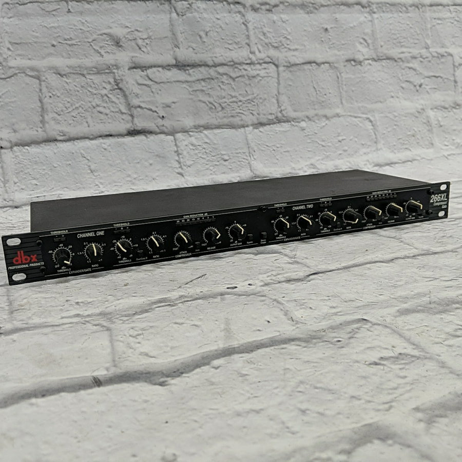 DBX 266XL Rack Compressor Gate