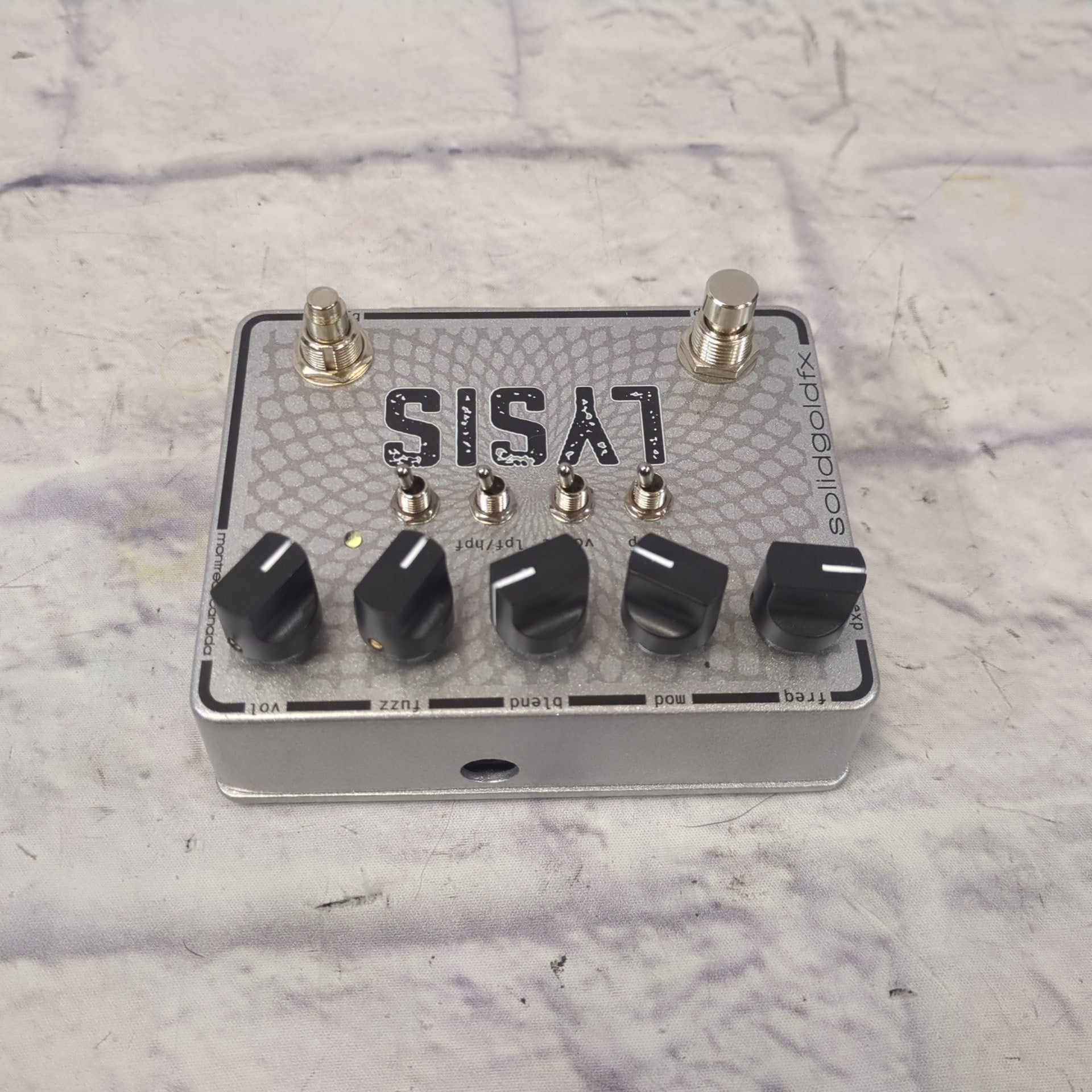 Solidgoldfx Lysis Fuzz Modulator Fuzz Pedal