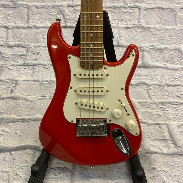 Bently Half Size Electric Guitar Red Evolution Music