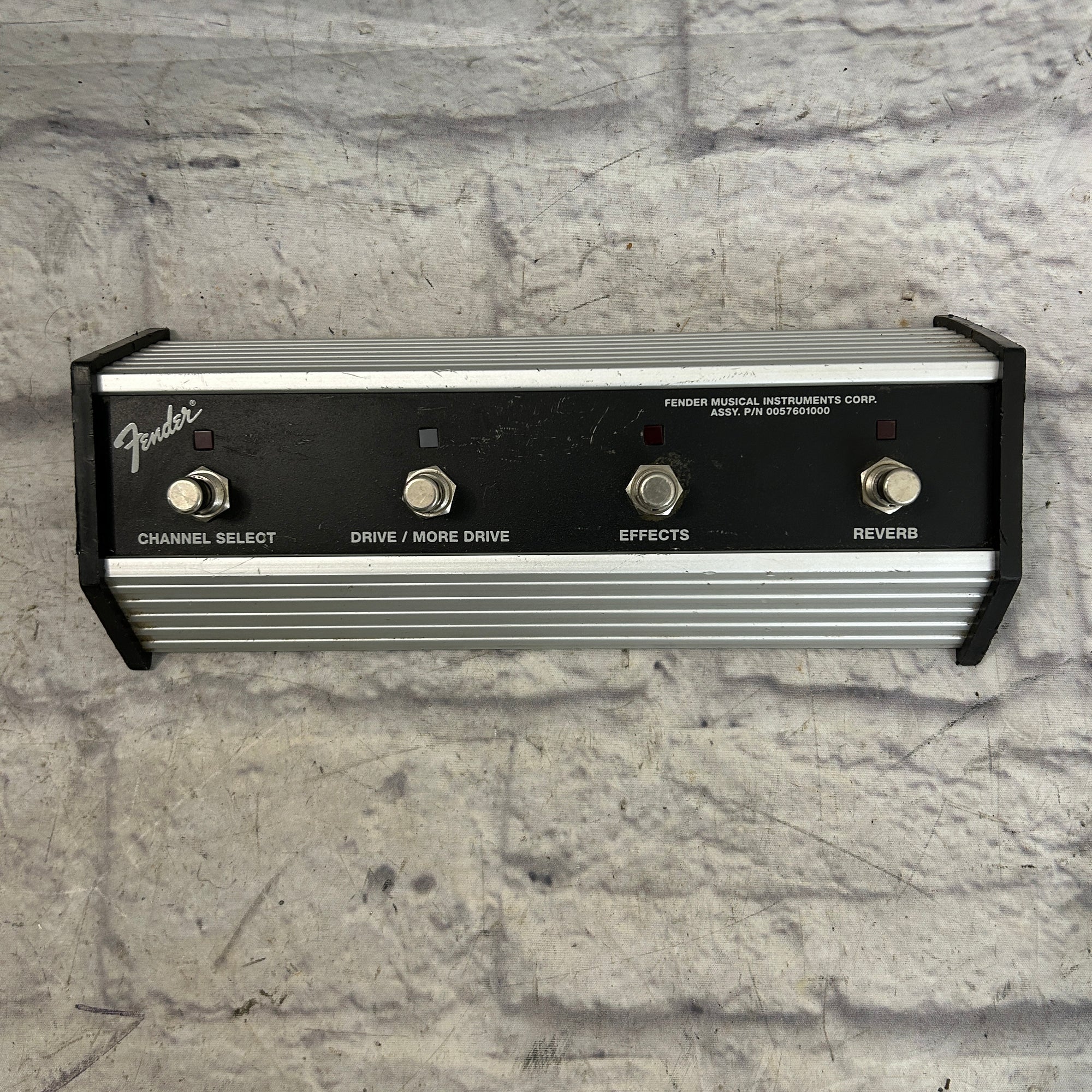Fender 0057601000 4 button Footswitch for Fender Stage 160 or Similar