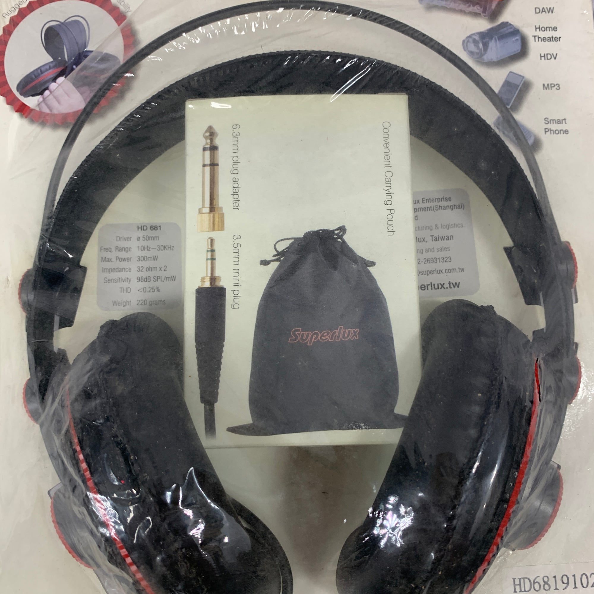 Superlux HD681 Studio Headphones