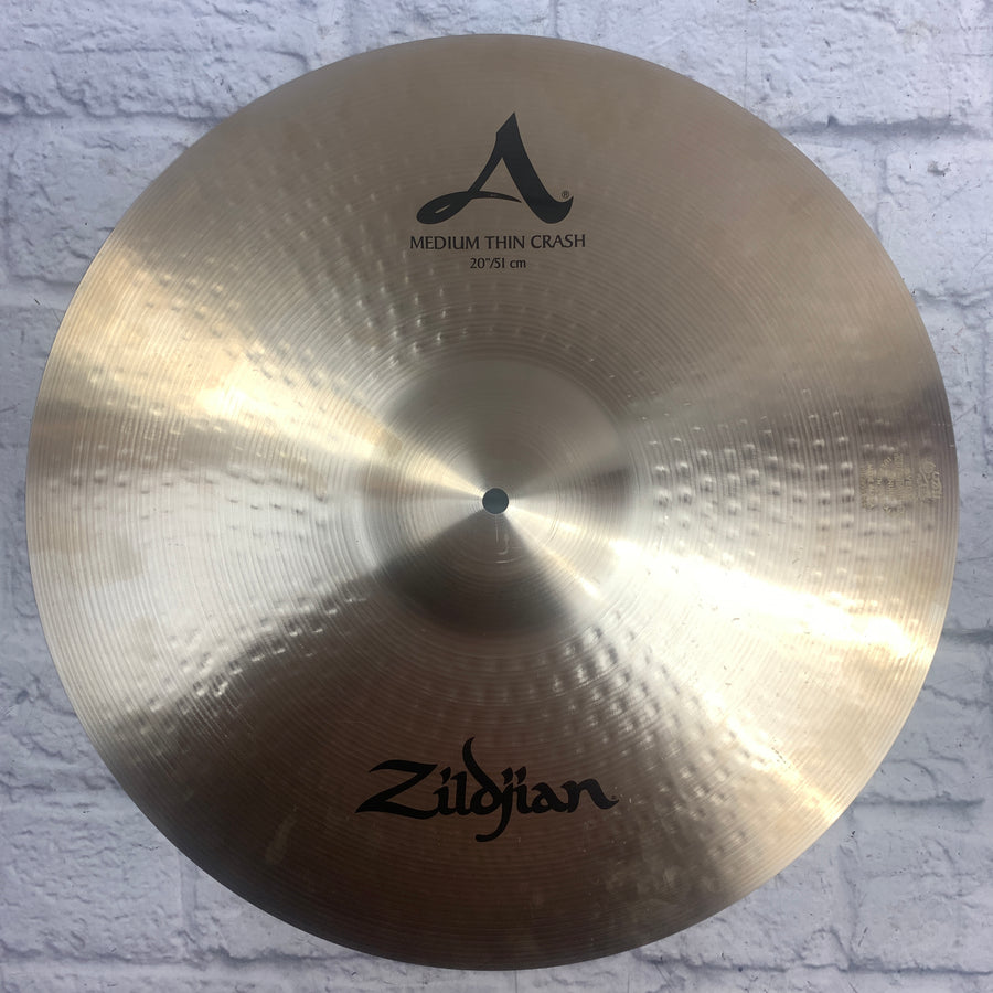 Zildjian 20 A Medium Thin Crash Cymbal