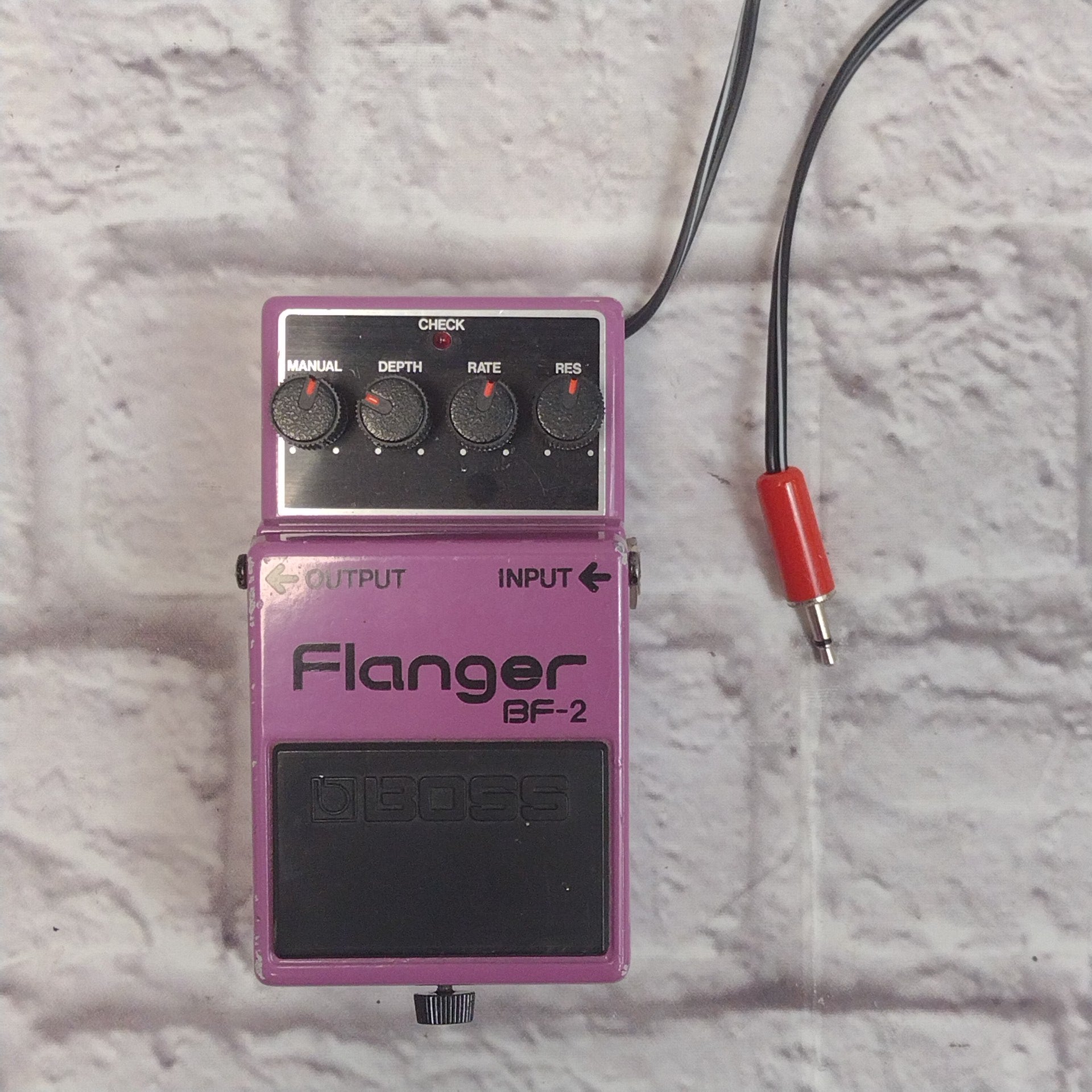 Boss BF-2 Flanger Pedal Missing Bottom Plate