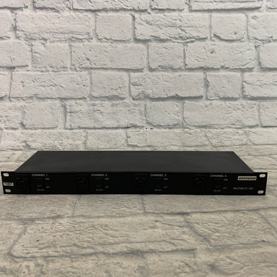 Whirlwind Multisplit 1X2 Rack Splitter