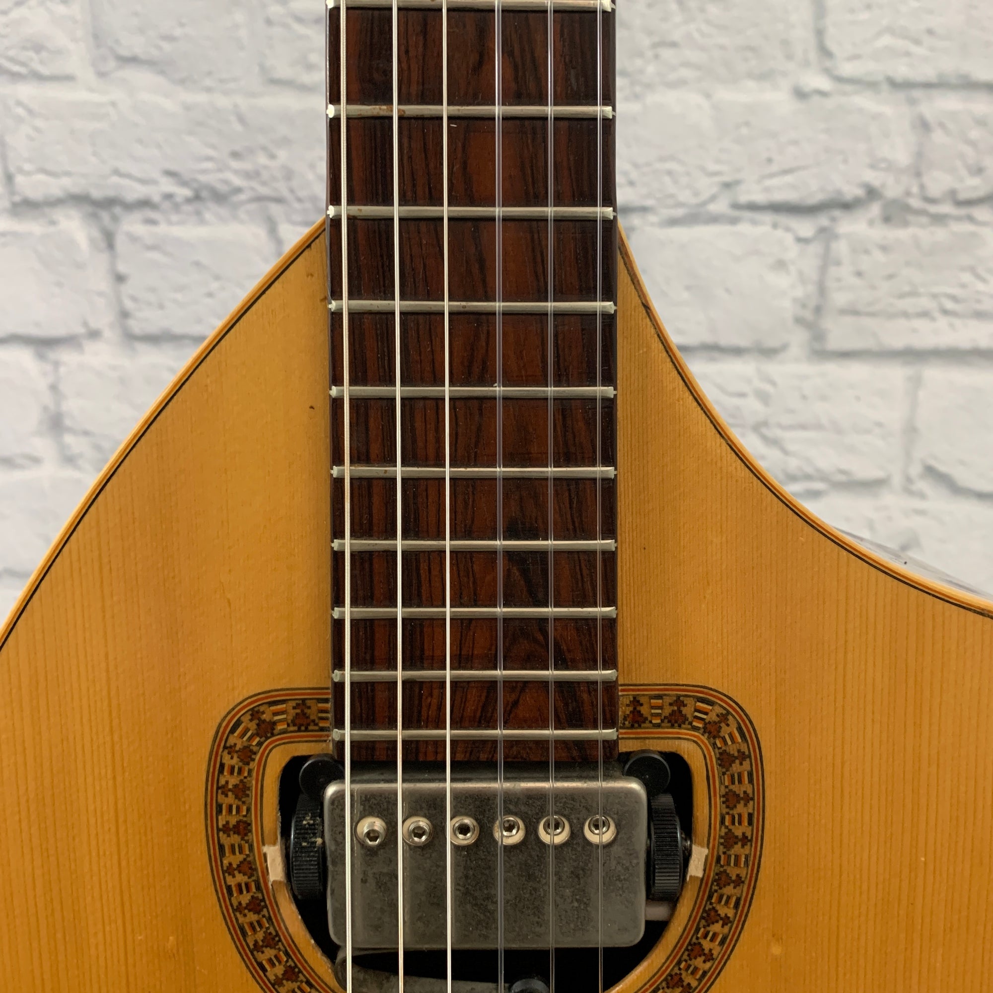 Giannini Craviola AWKN 6 with Case Brazilian 1970s Giannini Craviola AWKN 6 with Case Brazilian 1970s