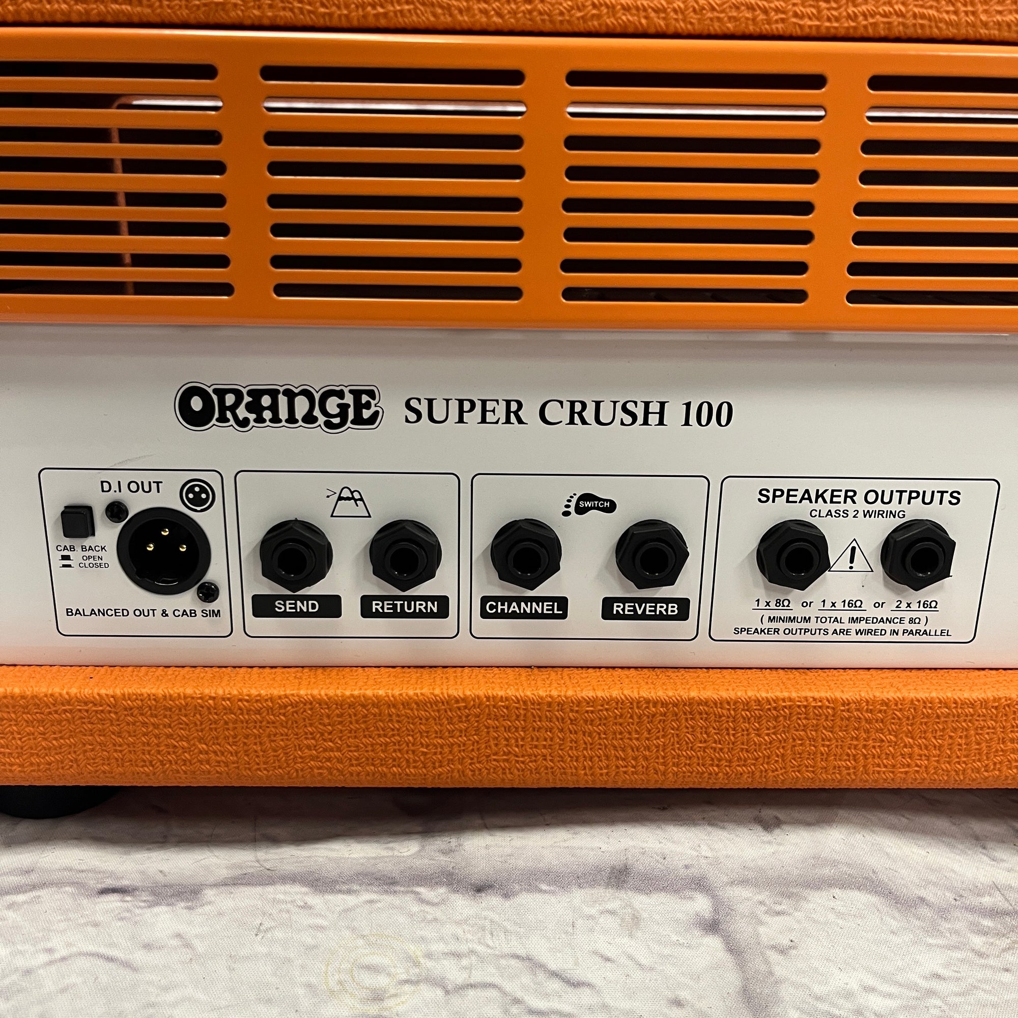 Orange Super Crush 100 Guitar Head