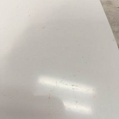 P Bass Style Pickguard White