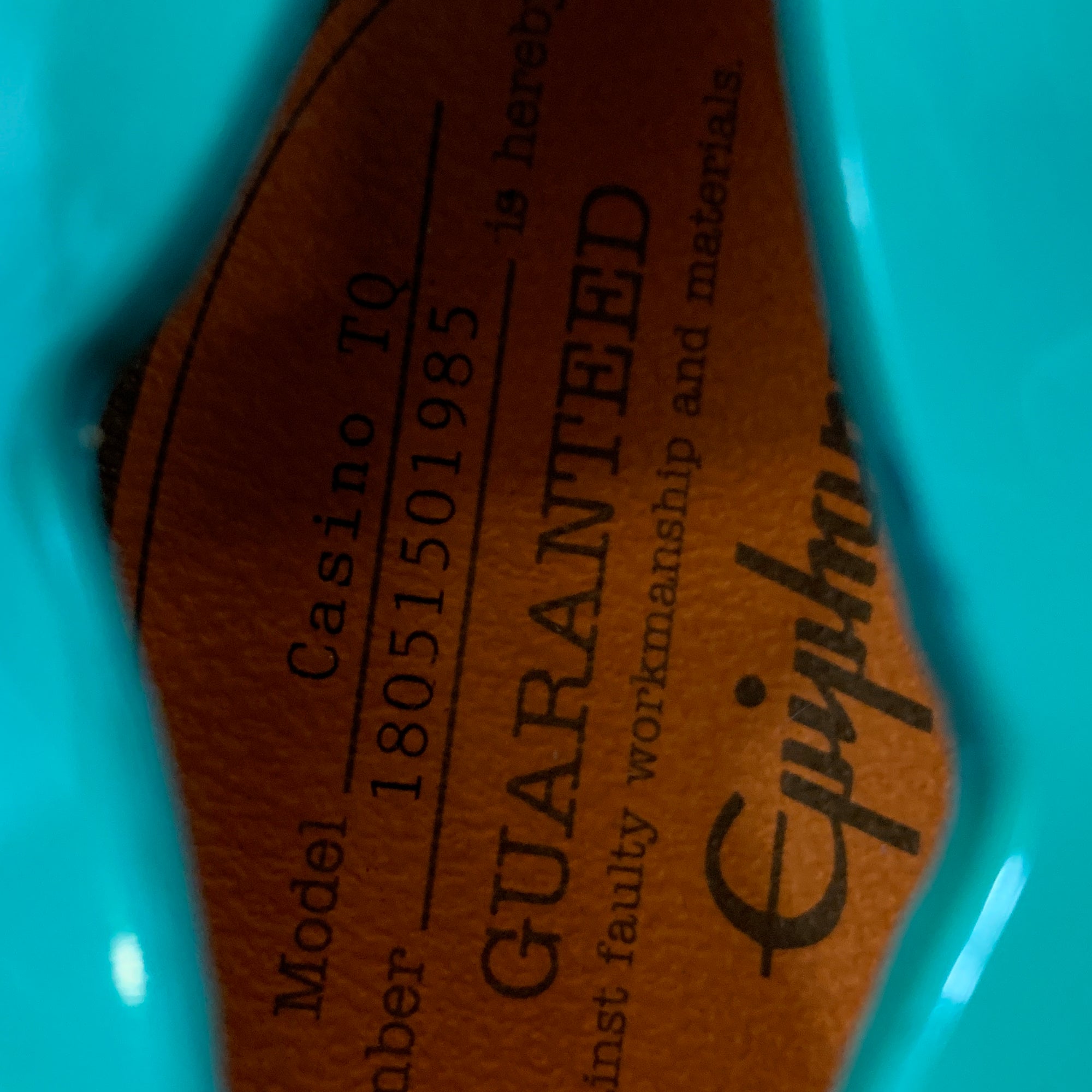 Epiphone Casino Turquoise
