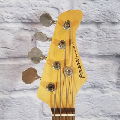 Fernandes 4 String P Bass Guitar MIJ - New Old Stock