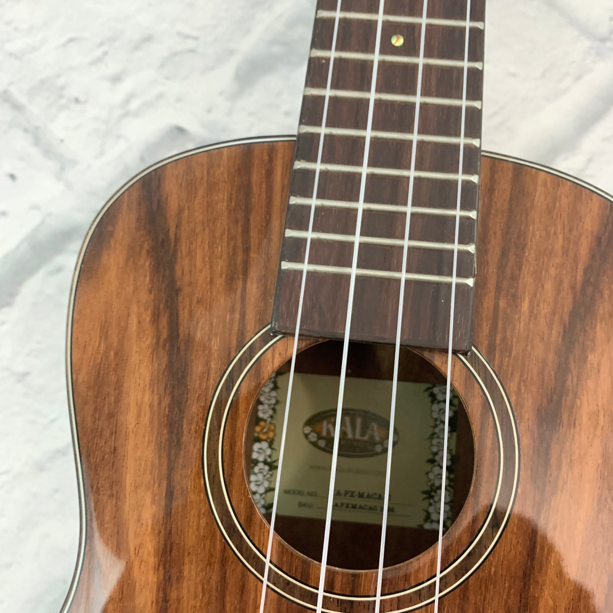 Kala Premier Exotic Macawood Concert Ukulele