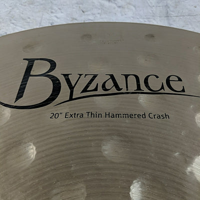 Meinl Byzance Extra Thin Hammered Crash 20