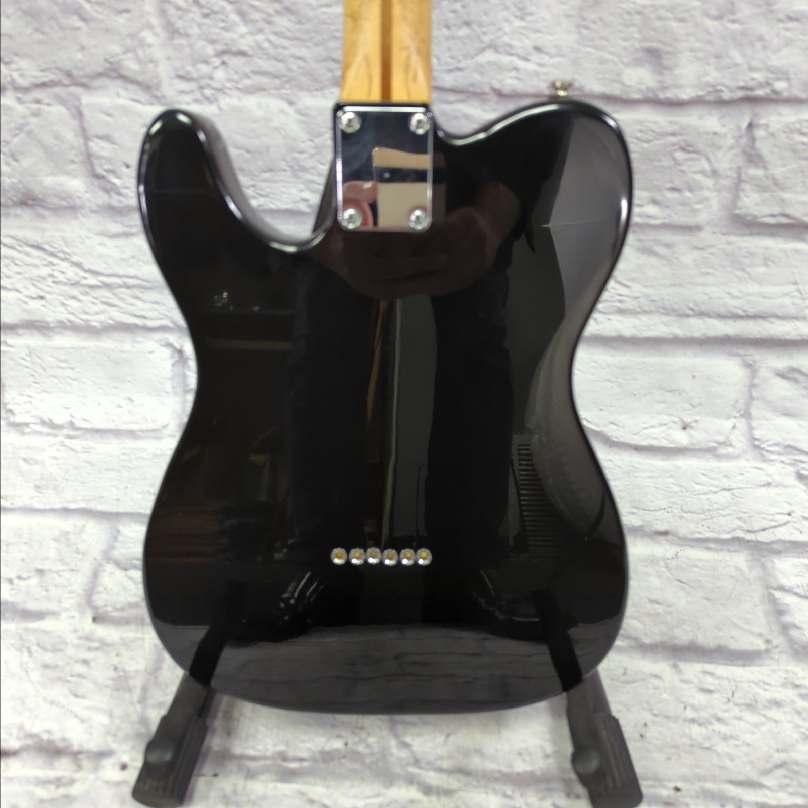 Partscaster ElectraGlide Telecaster Electric Guitar with Barbed Wire Etched Neck