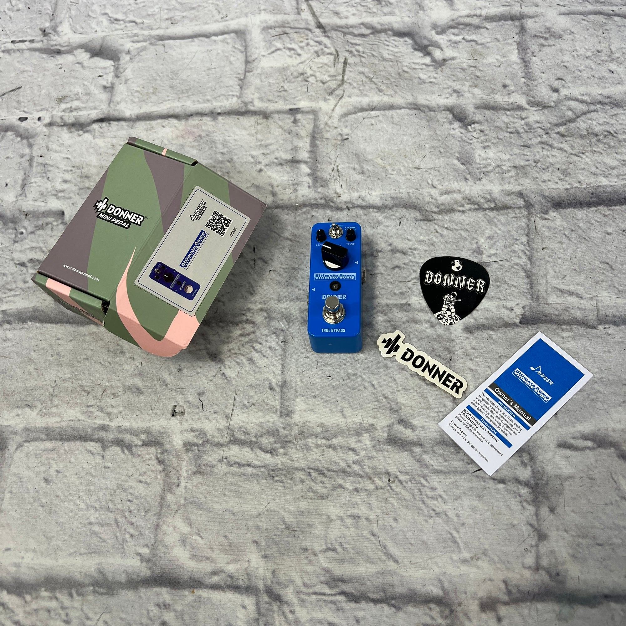 donner effects pedals Donner Ultimate Comp Compressor Pedal