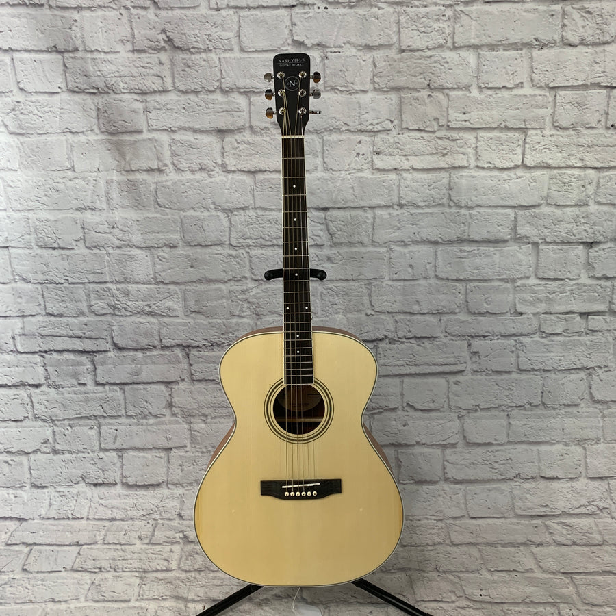 Nashville Guitar Works OM10 Orchestra Acoustic - Natural