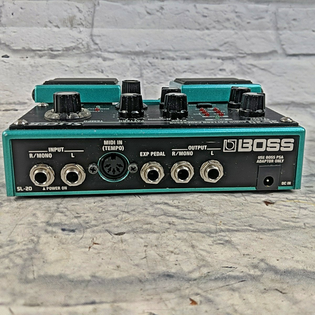 boss pedal slicer Boss SL-20 Slicer Audio Patter Processor Pedal