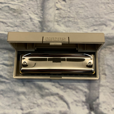 Suzuki Bluesmaster 10 Hole Diatonic - Key of G Harmonica