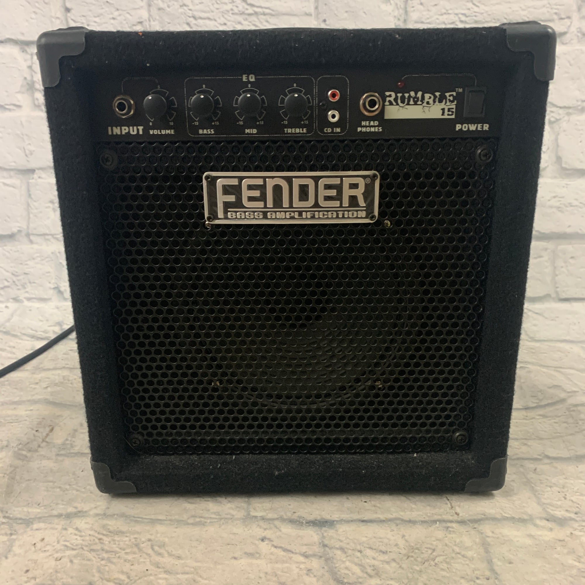 Fender Rumble 15 Bass Guitar Combo Amp