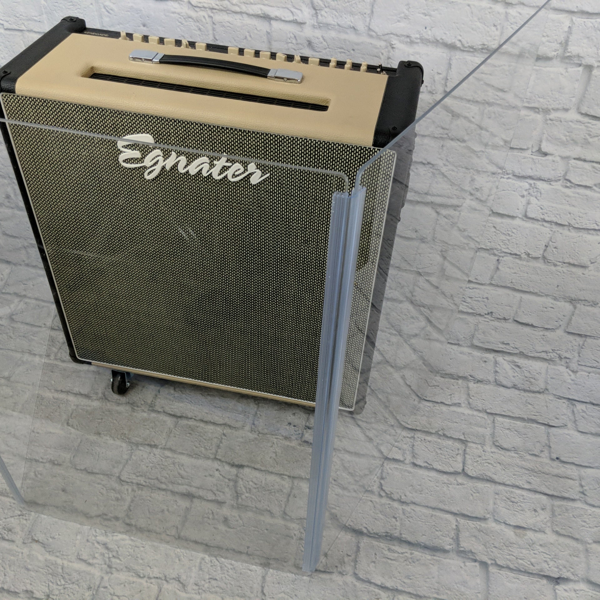 Clear Plexiglas 2X3' 3-Panel Amp Shield