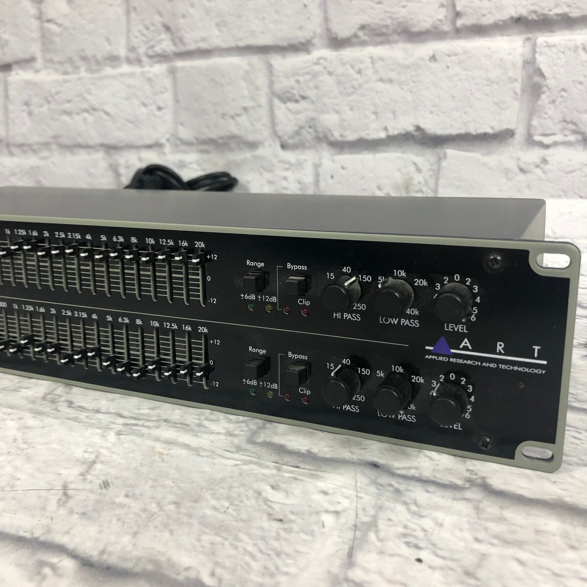 ART EQ-355 Dual 31 Band Rack Equalize - Evolution Music