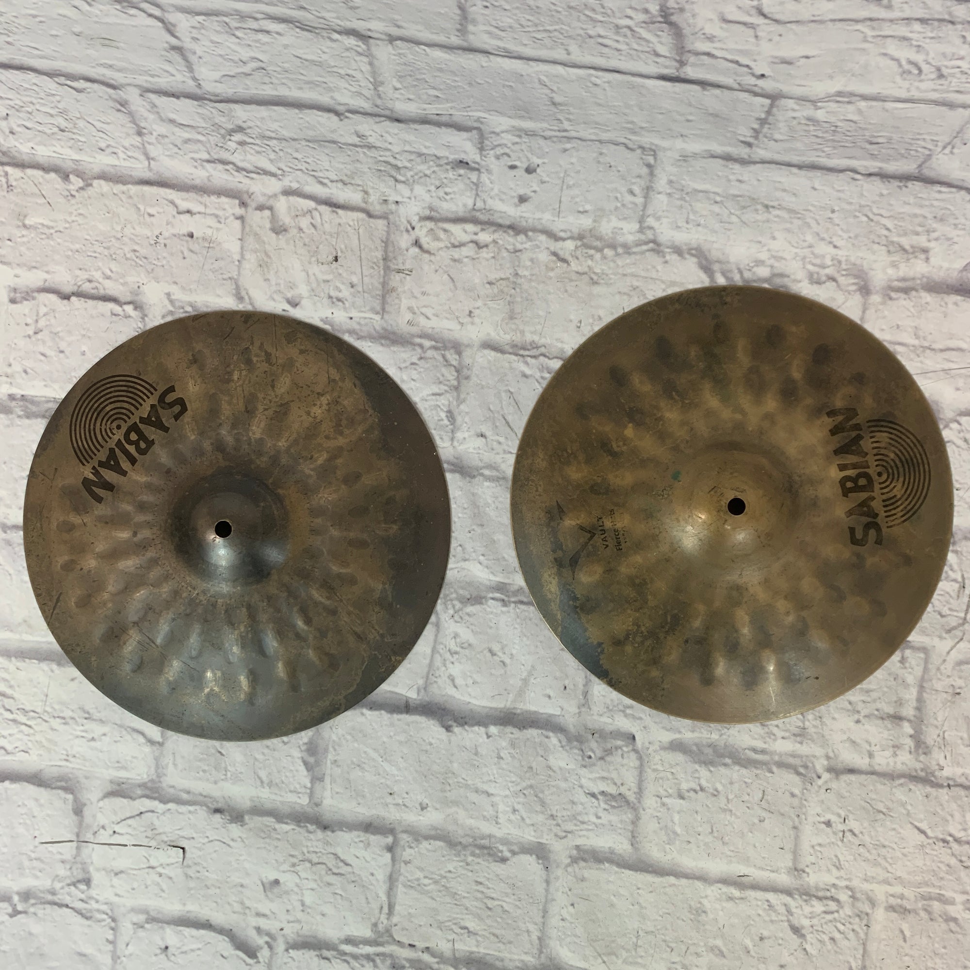 Sabian 13 Vault HH Fierce Jo-Jo Mayer Hi Hat Cymbal Pair