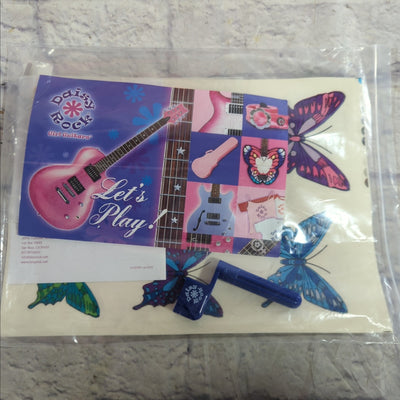 Daisy Rock Powder Pink Acoustic Guitar