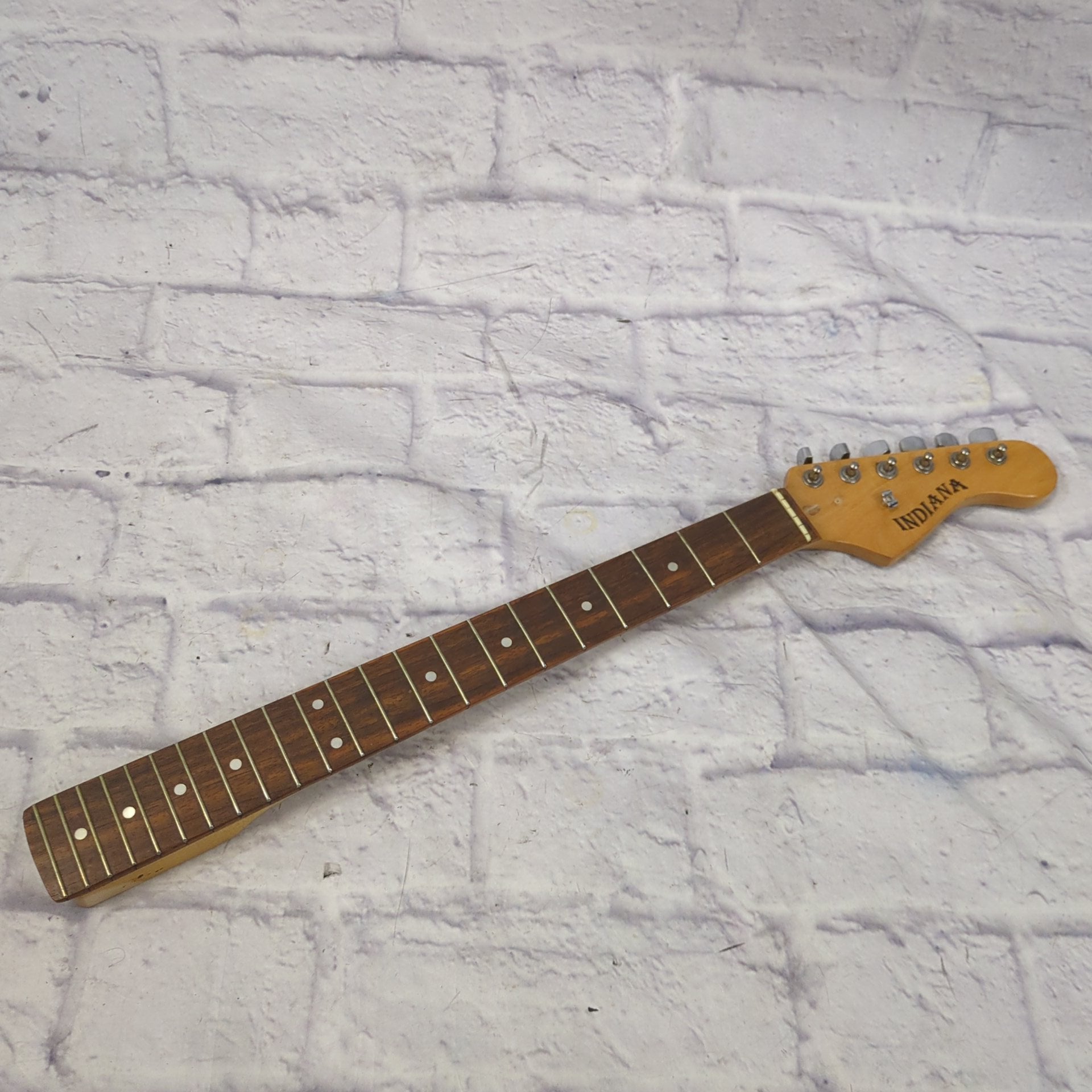 Indiana 22 Fret Strat Style Neck with Tuners