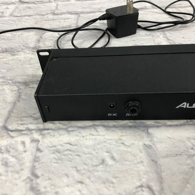 Alesis Microverb III Digital Reverb and Delay Rack Unit w/pwr supply